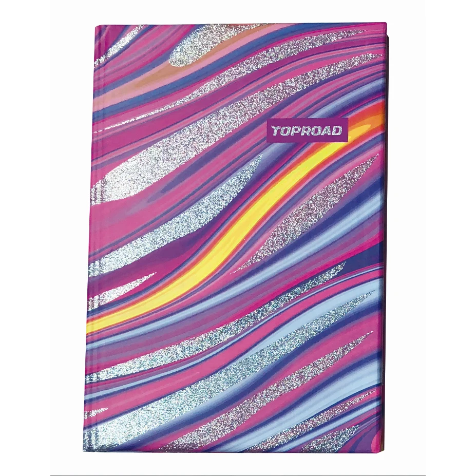 
2020 new design glitter hardcover notebook 
