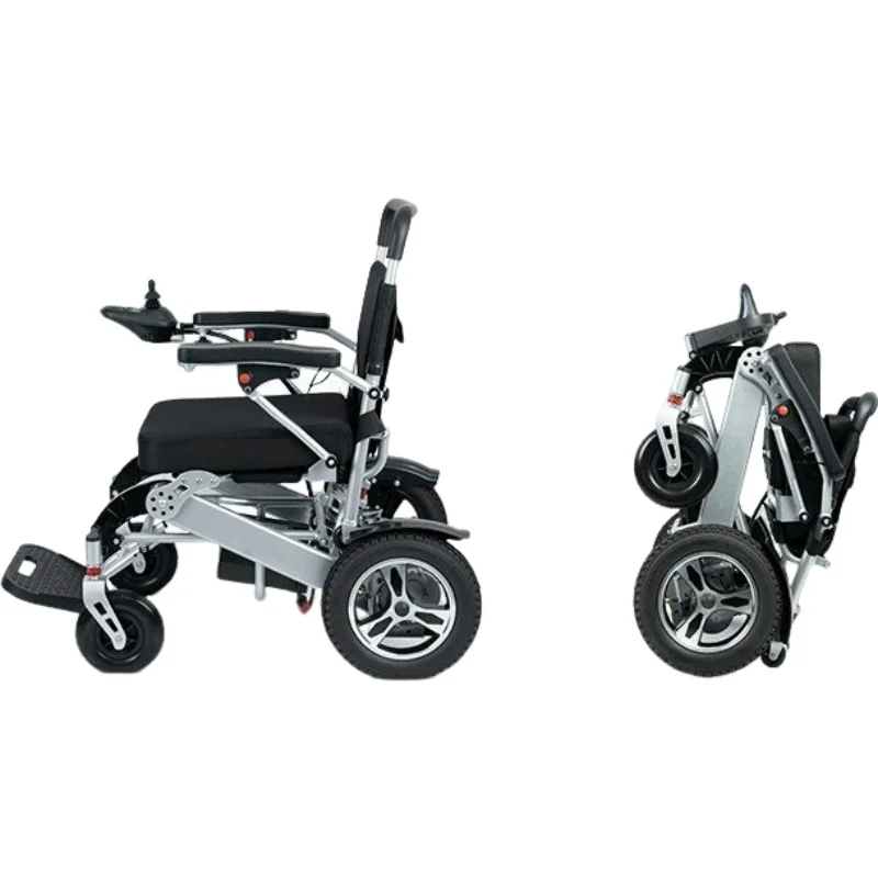 Aluminum Alloy Remote Control Wheelchair Motorised Wheel Chair  Electric Wheelchair With 250w*2 Motor