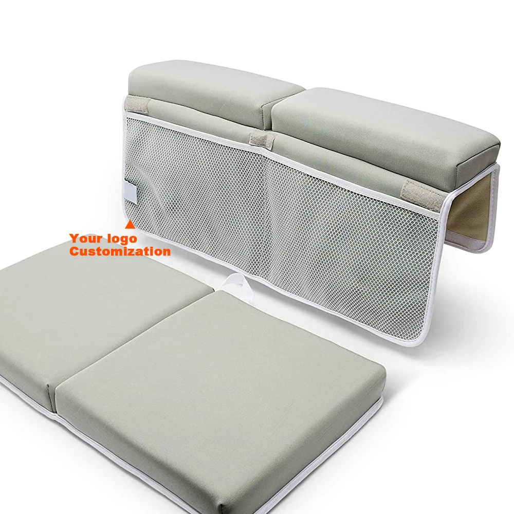 Пользовательский сверхмягкий пенопластовый детский накопитель для ванны с налокотниками, набор для ванны