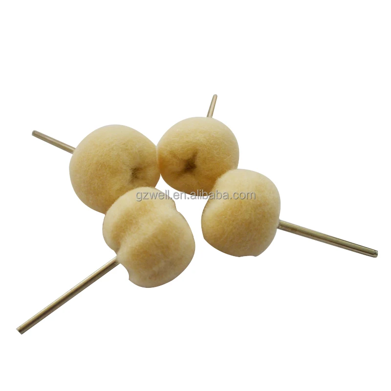 Polishing wheel Polishing head jade carving jade carving olive stone carving polishing and cleaning wool brush