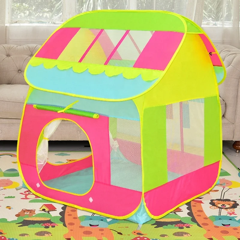 Детская палатка для дома, палатка принцессы, игровой домик, Океанский шар, игрушечный домик