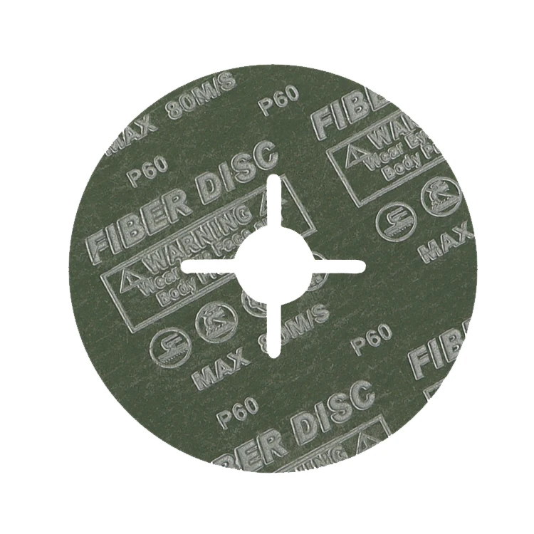 Aluminum Oxide Round Fiber Disc For Grinding Metal Stainless Steel Stone