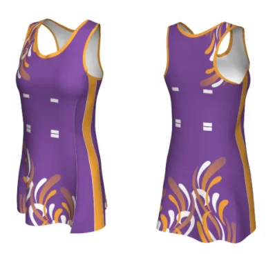 Custom High Quality Women Dress netball Skirts Clothes Clothing Sublimation  Sticker Embroidery OEM Customized Logo Item