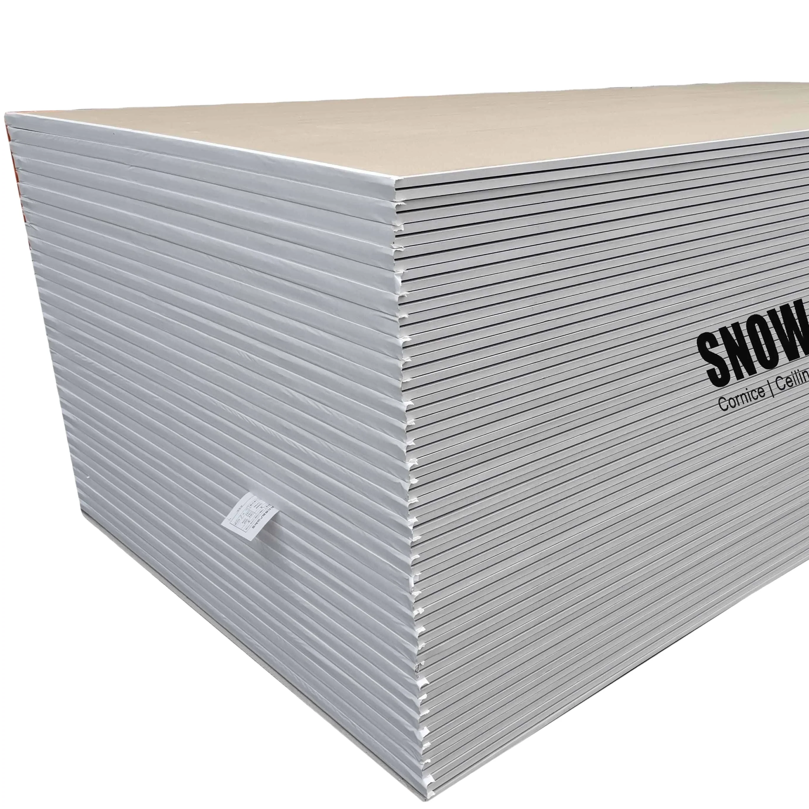 1200x2400x9mm Standard  Plaster Gesso Board for Interior Decoration/Gypsum Drywall Board