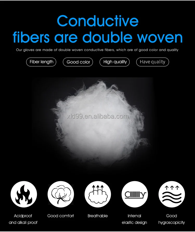 White Jewelry Polishing Gloves Dust Proof Microfiber Gloves White Clean Cloth Glove