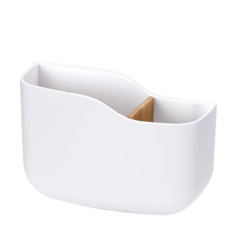 Wall Mounted Storage Rack Multi-function Organizer Remote Control Storage Box for TV Air Conditioner Phone Plug Hanging Holder