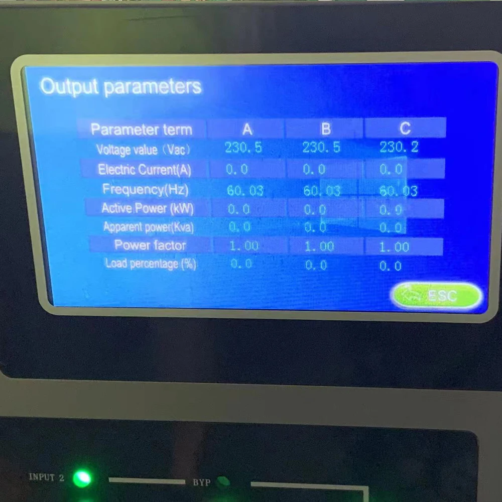 Low Frequency 3 Phase Power Supply 30kva 45 Kva Online 60kva 80 Kva Ups 100 Kva