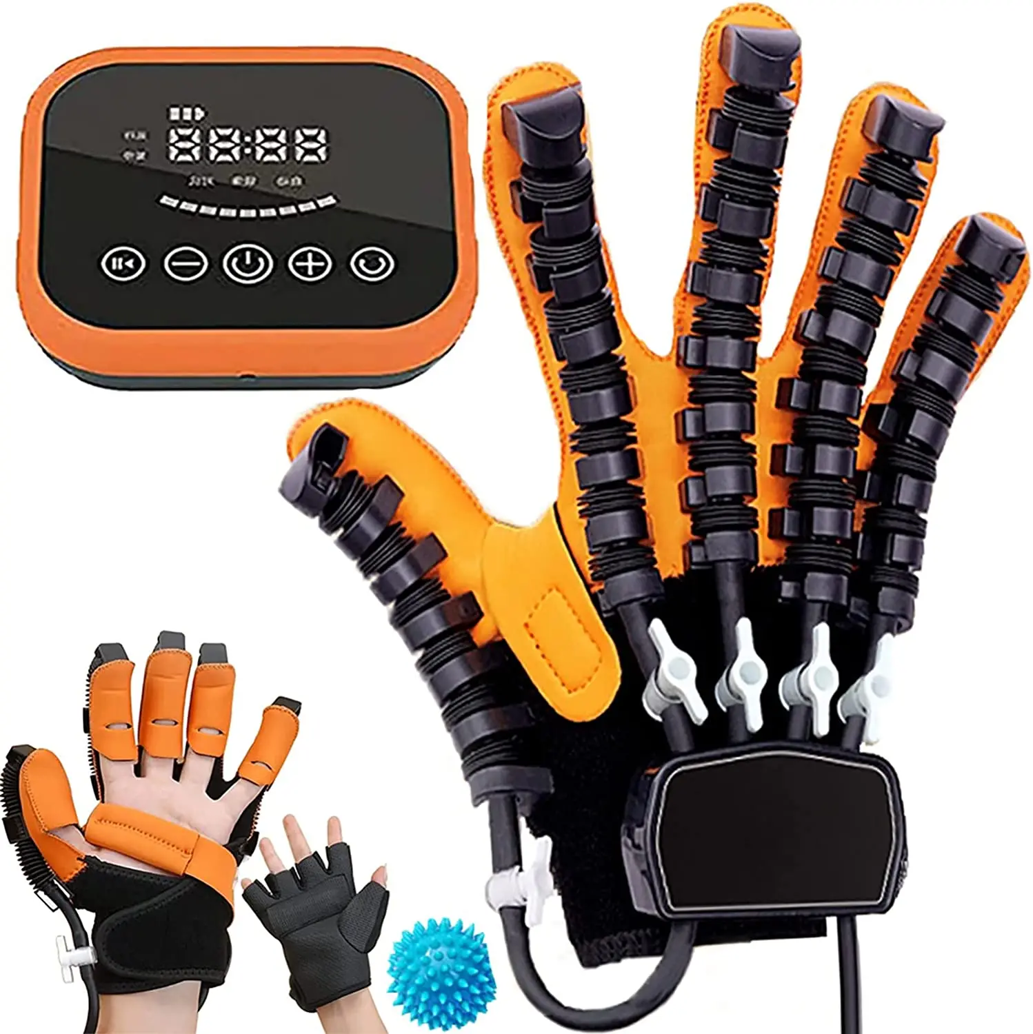 Top Grade Hand Exercise Therapy Stroke Hand Exerciser Rehabilitation Robotic Hand Gloves Stroke Rehabilitation Glove Device