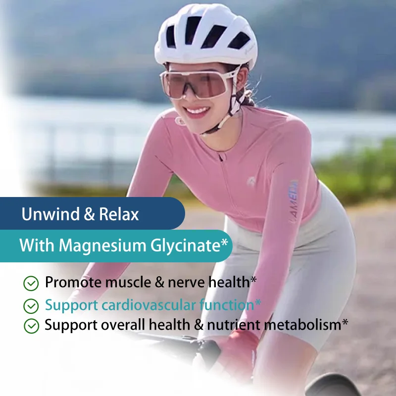 Sleep supplement OEM magnesium glycinate capsules health sleep muscle recovery magnesium capsules magnesium l-threonate capsules