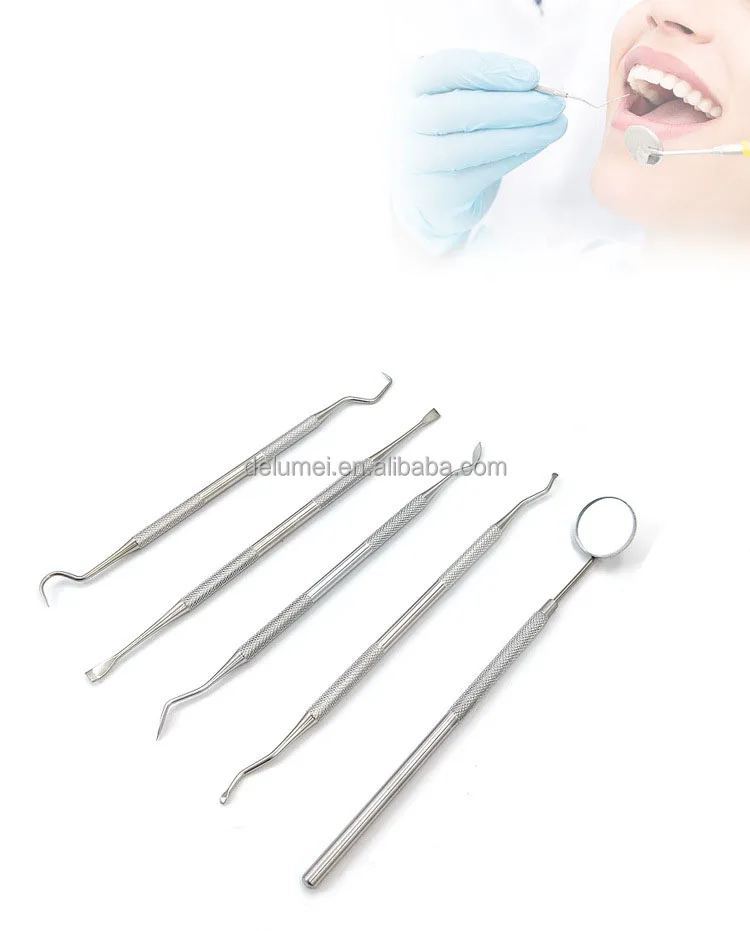 Reusable Portable Stainless Steel Toothpicks Metal Tooth Cleaning Tool