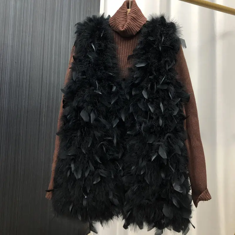 HG7693	TURKEY FEATHER VEST