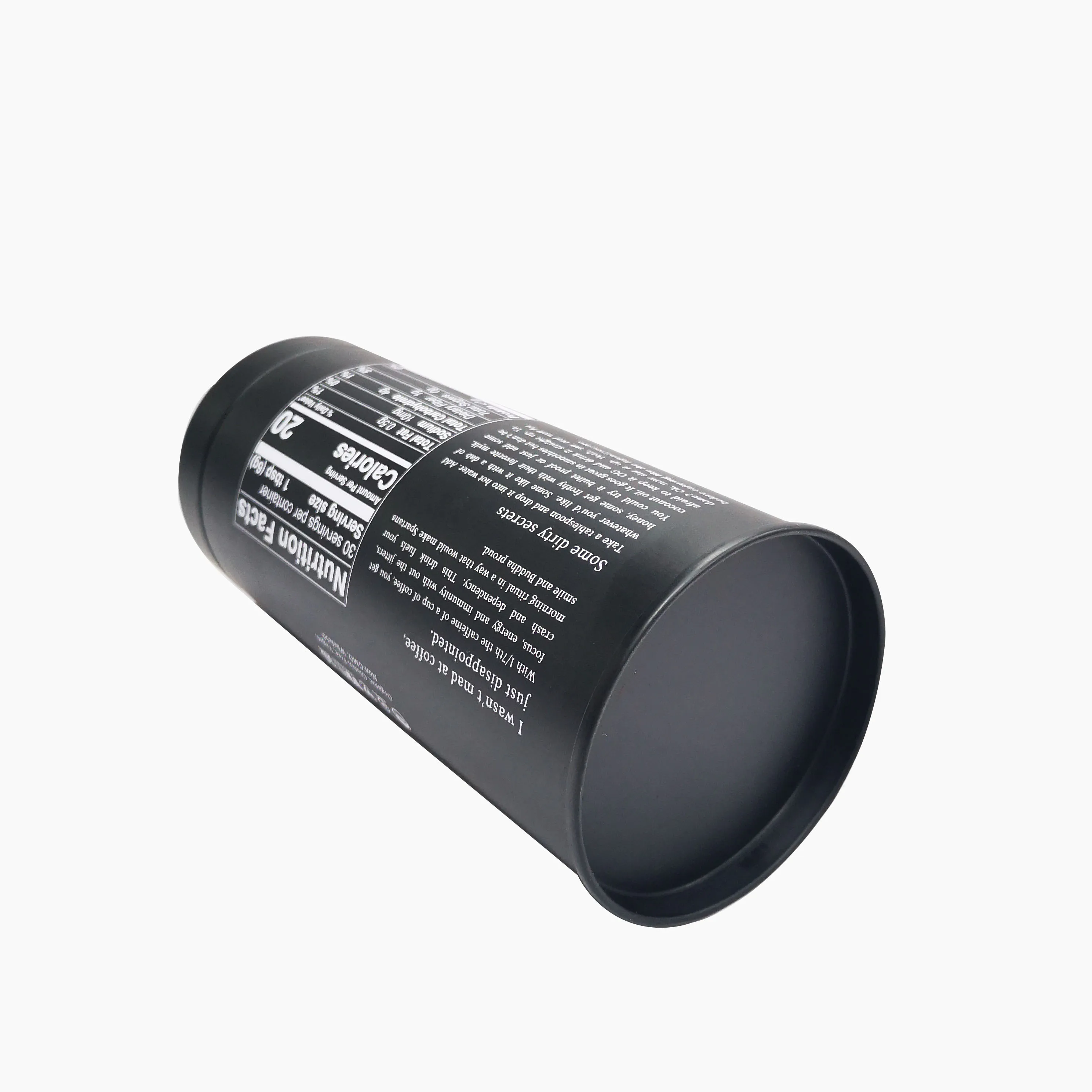 Hot selling  luxury food grade coffee bean tin box coffee tea tins seal round coffee can tin