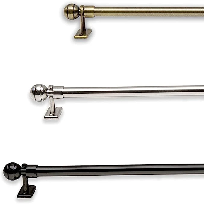 Black Cafe Curtain Hooks Plastic Hook For Mini Curtain Rods Decorative Shower Curtain Hooks