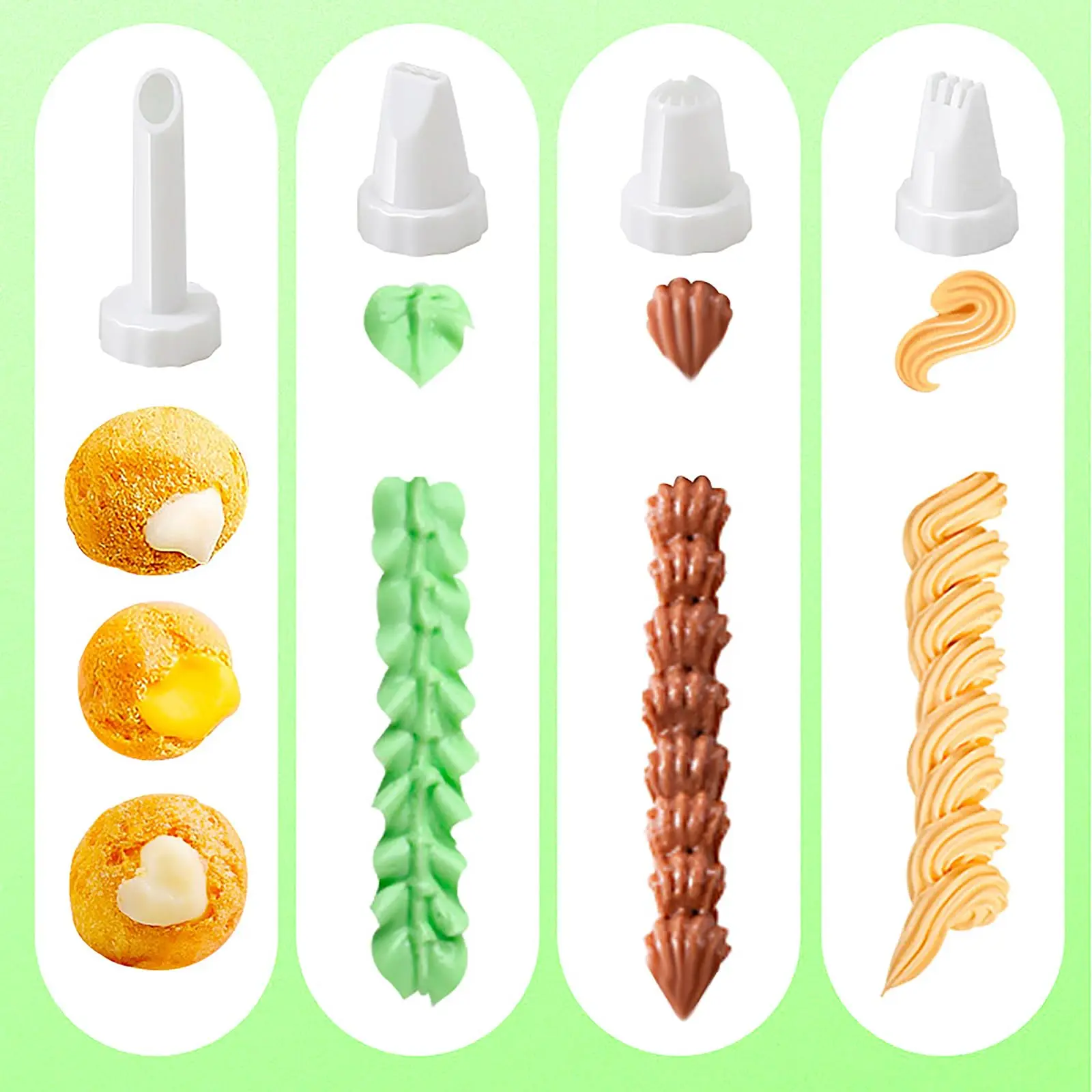 Wholesale New Design 8-Pieces Cake Decorating Icing Gun