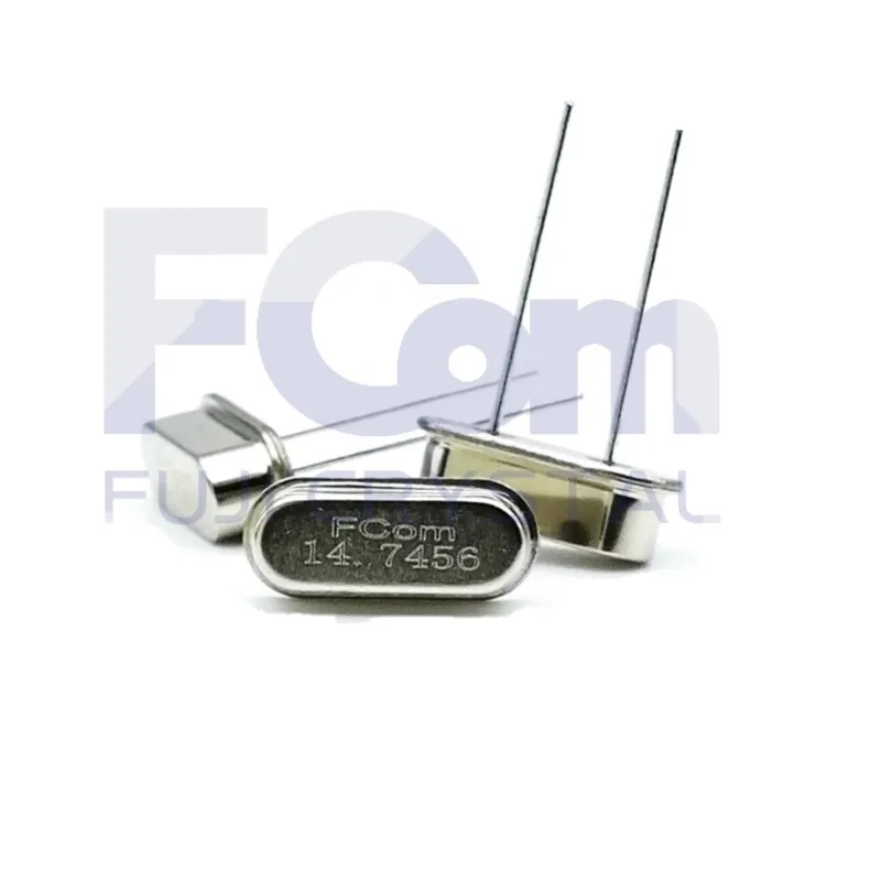 FCom с украшением в виде кристаллов DIP HC-49/США 14 7456 м 20pF 20ppm пассивный SMD кварцевый резонаторы HC-49US Кварцевый