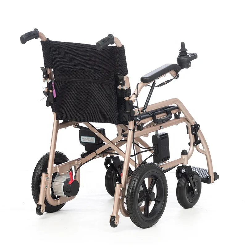 lightweight cheapwheelchair power wheelchair 24V batteries price with joystick wheelchair controller with high quality