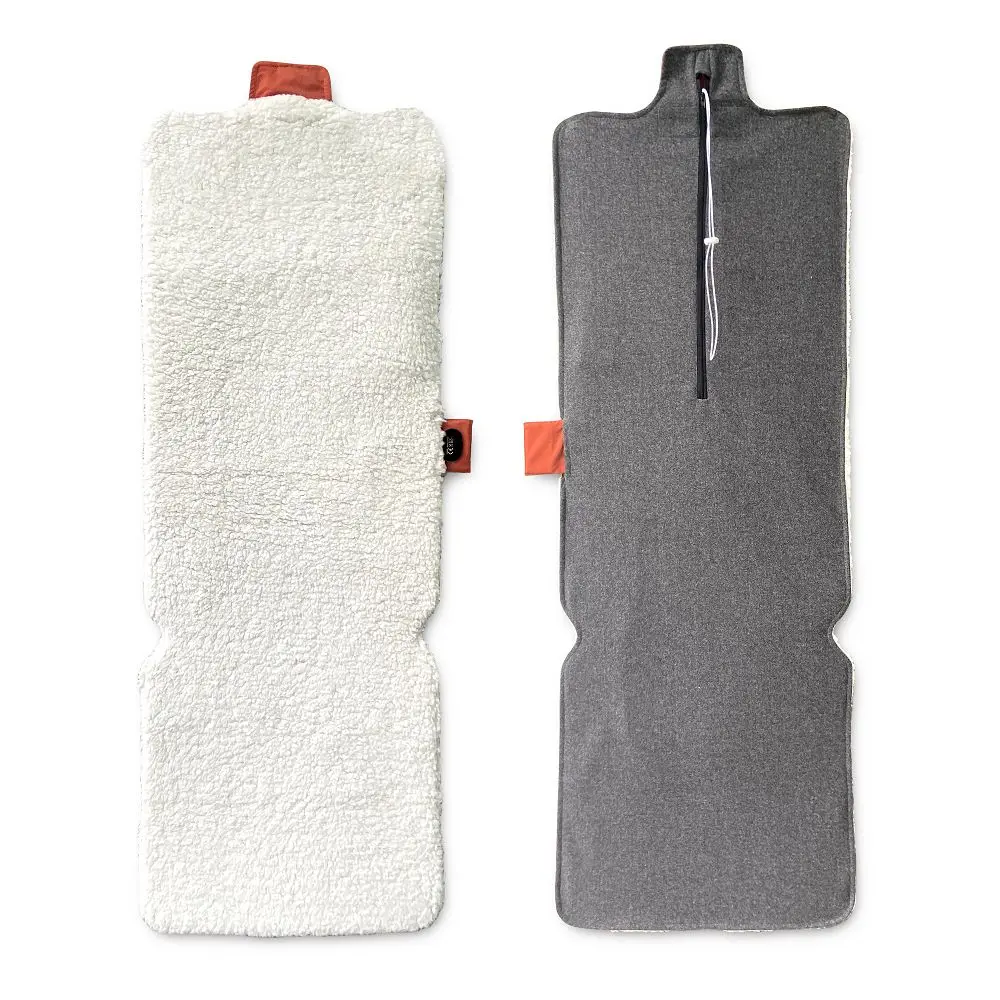 Office USB Battery Operated Polar Fleece Heating Seat Cushion Heated Chair Pad for Back Pain Chair