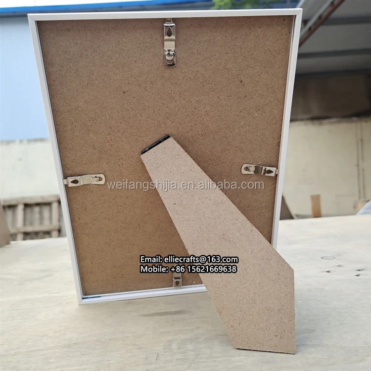Top Selling Bulk Picture Frames Custom Size Flat Surface Eco-friendly PVC photo frame colorful plastic stand photo frame