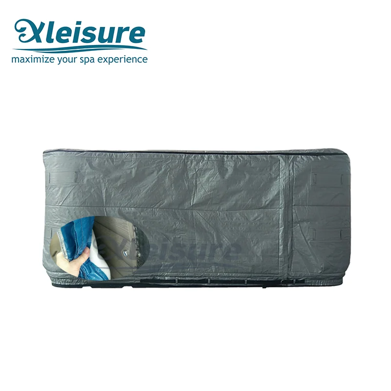 Wholesale waterproof Square Hot Tub Cover Waterproof swim spa cover bag Hot tub Bag