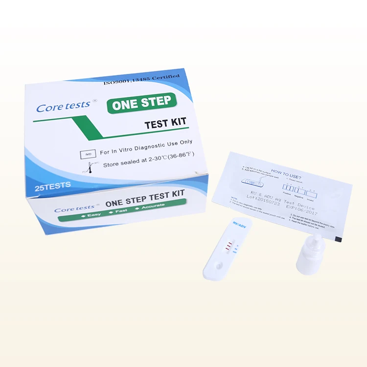 Home Simple Handheld Adenovirus Infection Rapid Diagnostic Test Strips ADV Ag Test Kit