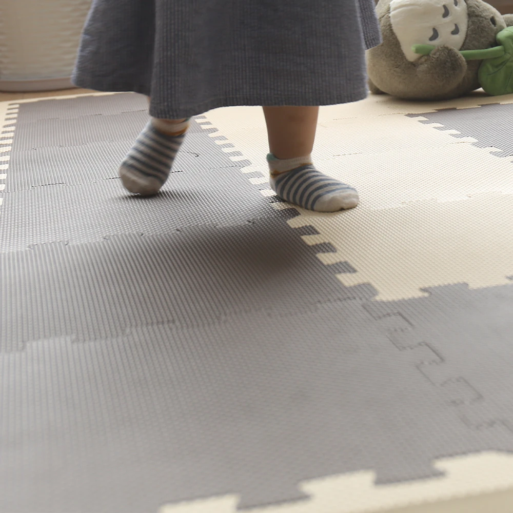30cm 60cm thickness 1.2cm waterproof baby play floor Interlocking tatami eva foam puzzle mat for kids soft eva