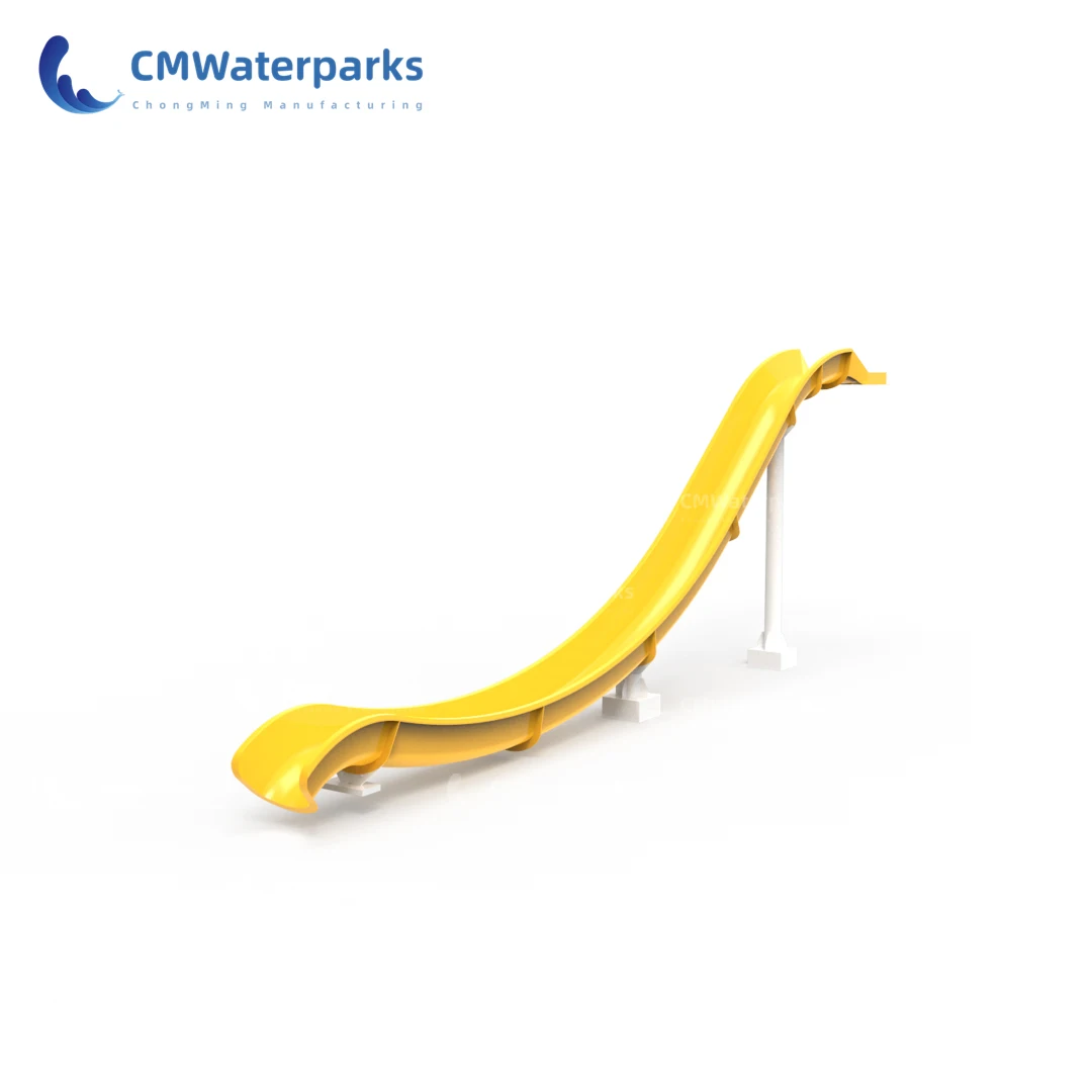 Hot Sale Fun Indoor Plunge Tube Water Slide Fiberglass Swimming Pool Slide Water Play Equipment For Kids