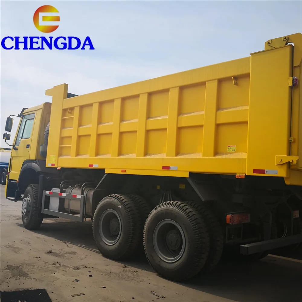 New howo used 40ton 6x4 371hp 375hp dump truck heavy tipper truck Right left hand drive for sale