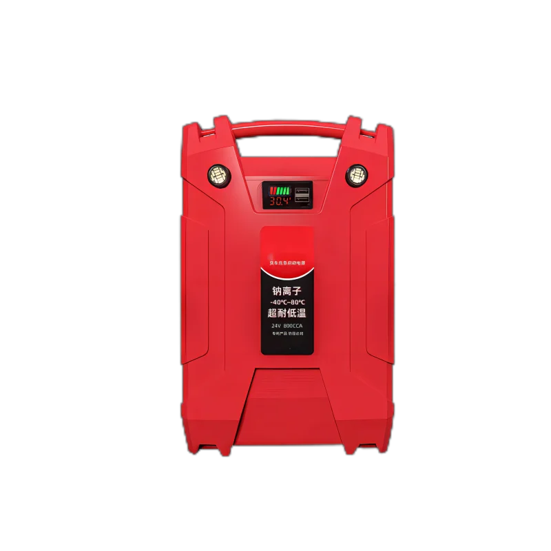 24V Portable Power Station Sodium Ion Battery Truck Jump Starter Low Temperature Durable and High Performance