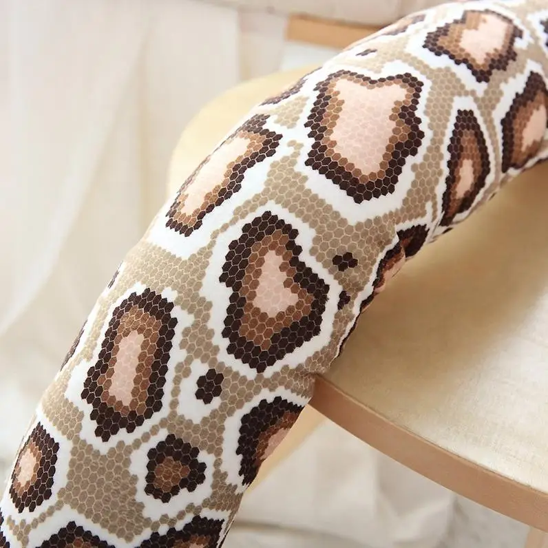 Quality and Safe New Creative popular Simulation Plush Snake Toy Stuffed Python Doll Gift Toy About 165cm