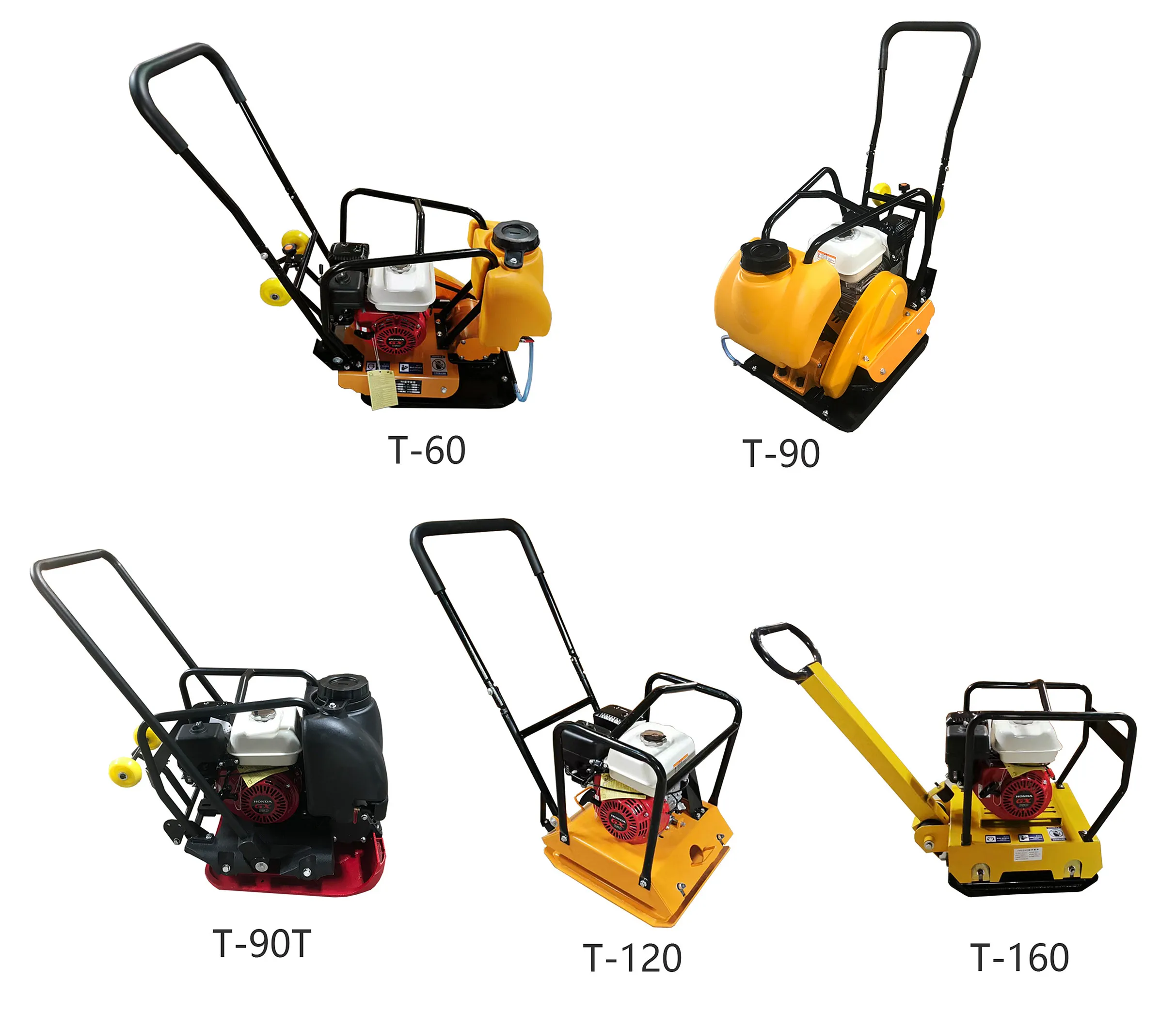 Hand Hold Soil Compactor Mini Type Vibratory Plate Compactor 80KG