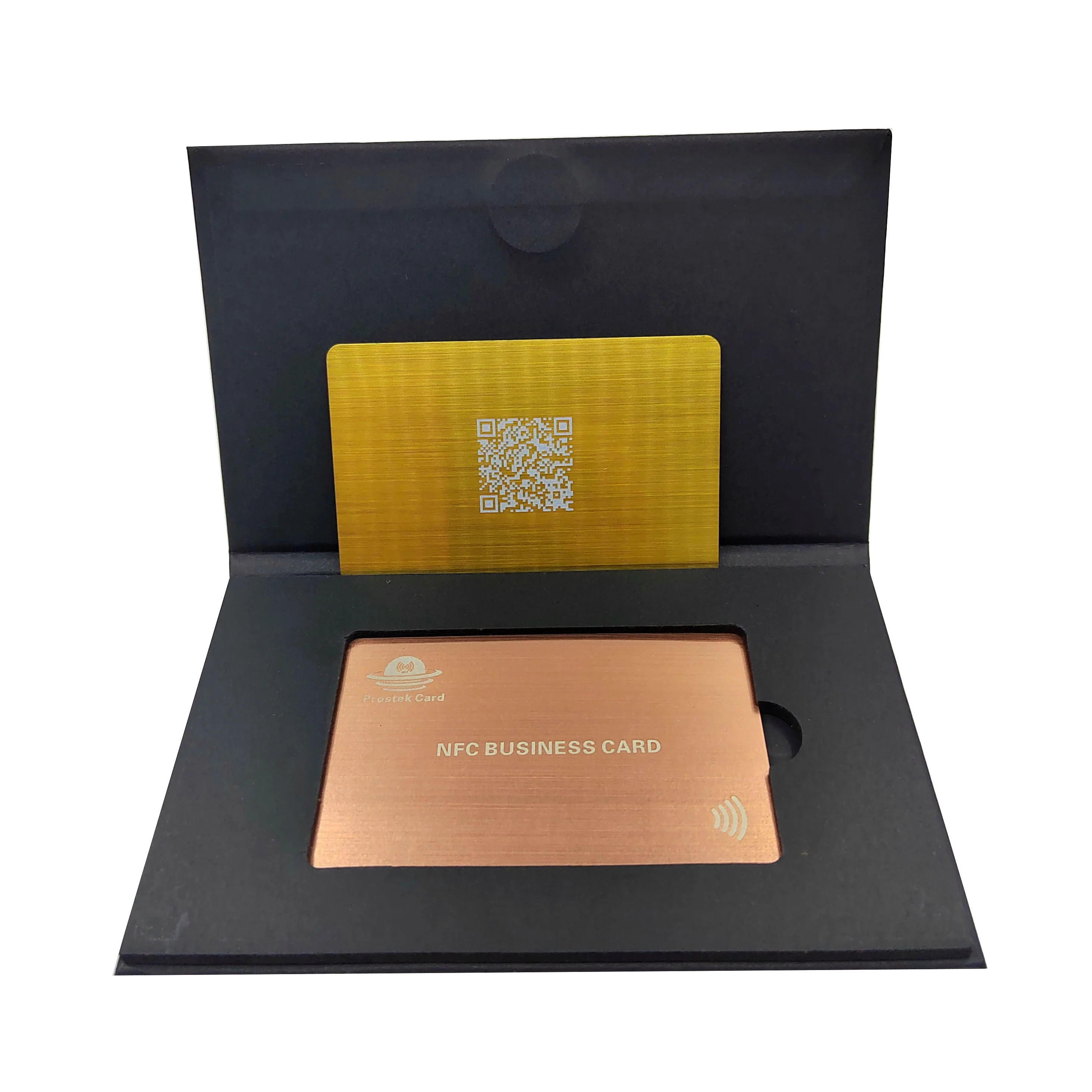 Factory price fast Reading Hidden Nfc Metal Card Premium Metal Business Card With Engraved Customized Logo