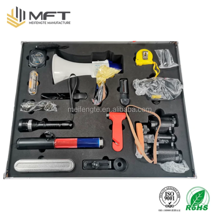 Camouflage Flight Case with Reinforcement Angle and Wall Material for Repair Set Items Aluminum Alloy
