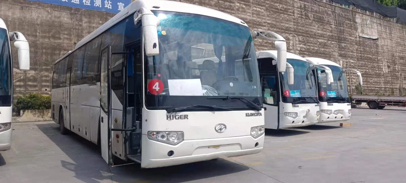 50%Off Used Bus for Transportation China Brand Higer KLQ6129 12000mm Length Limited Supply