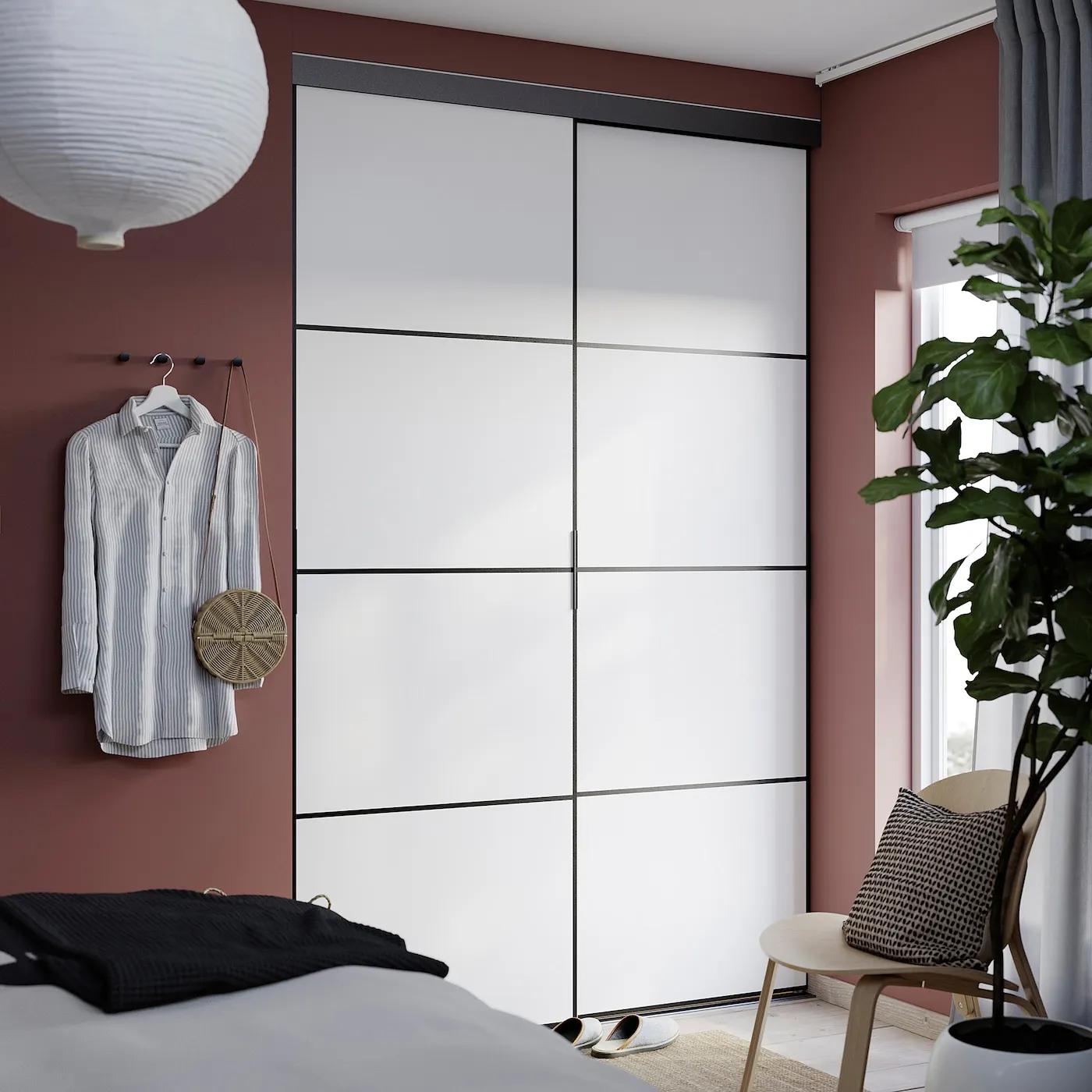 Bedroom custom panel material wardrobe foldable closet storage organization with drawers