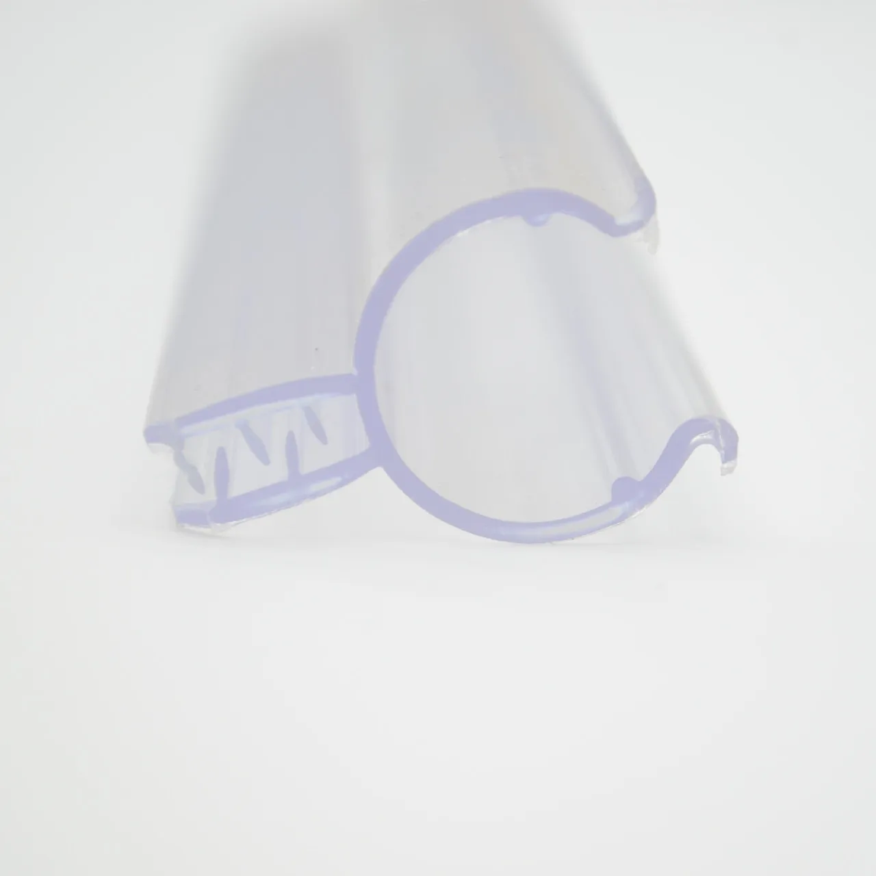 supermarket shelf price tag Adhesive magnetic sign holder plastic strip