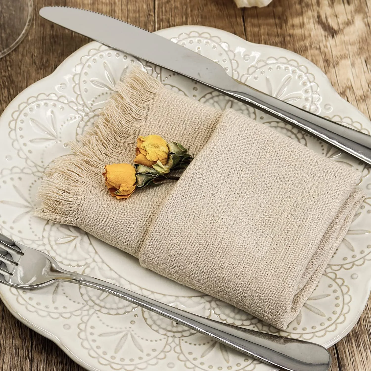 Хлопковая марлевая салфетка, салфетка с ржавчиной, салфетка из белой сырной ткани, салфетки
