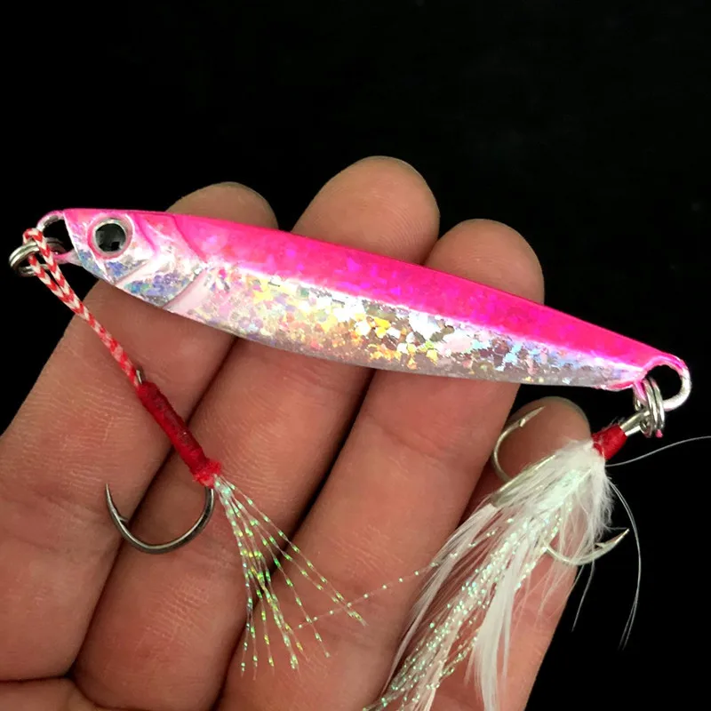 7g 10g 15g 20g 25g 30g 40g 60g Metal Jig Fishing Bait Slow Jig Lead Fish Fishing Lure Metal Jigging Lure