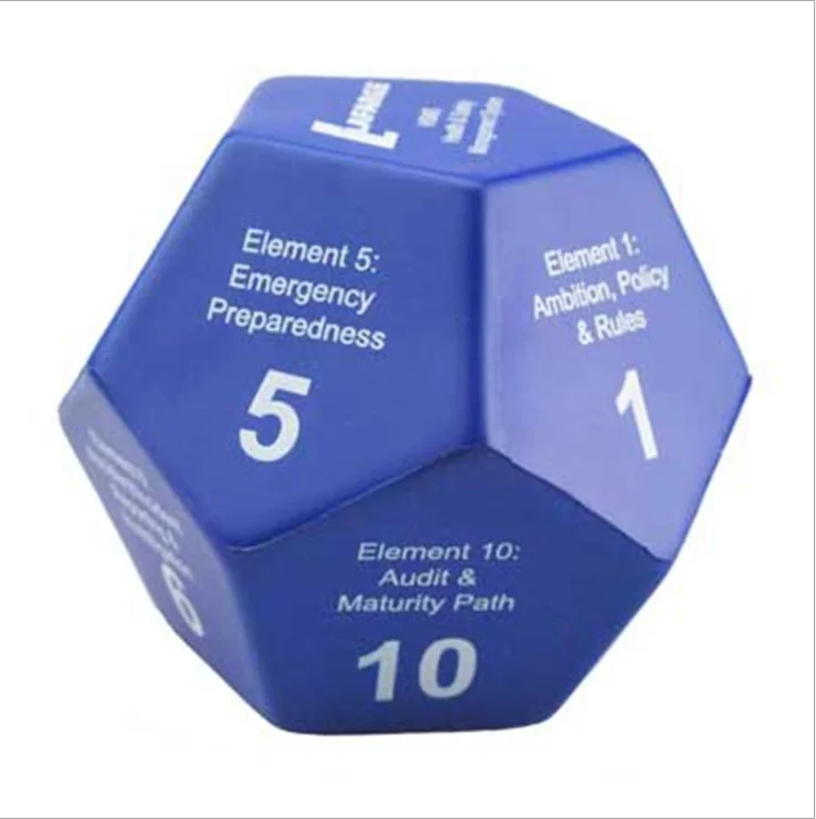 
Wholesale custom pu toys bulk large plastic dice, dodecahedron super large dice can be customized LOGO 