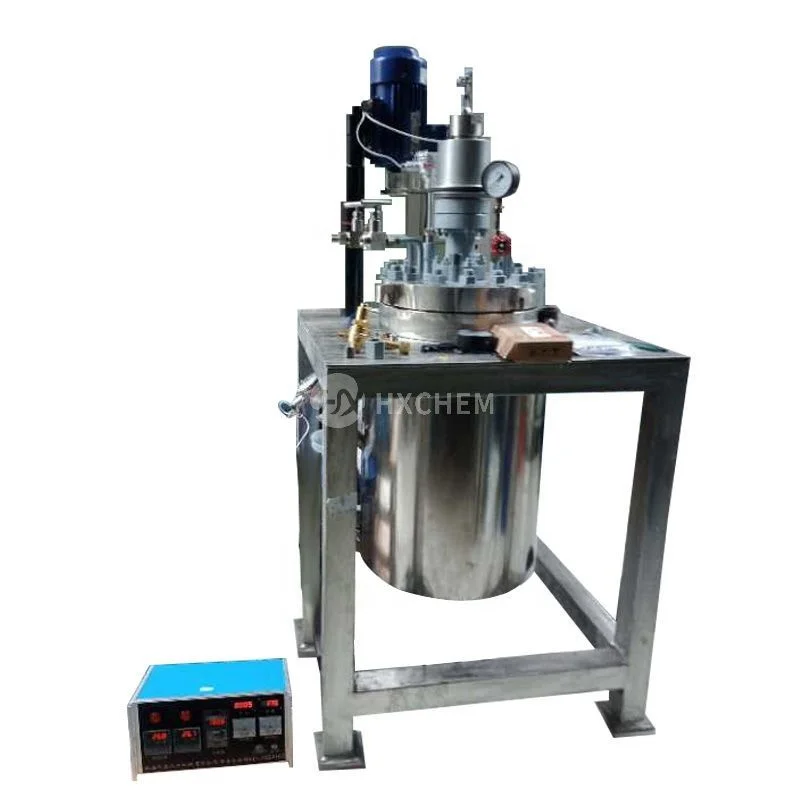 20l 50l 100l stainless steel laboratory pilot scale chemical reactor