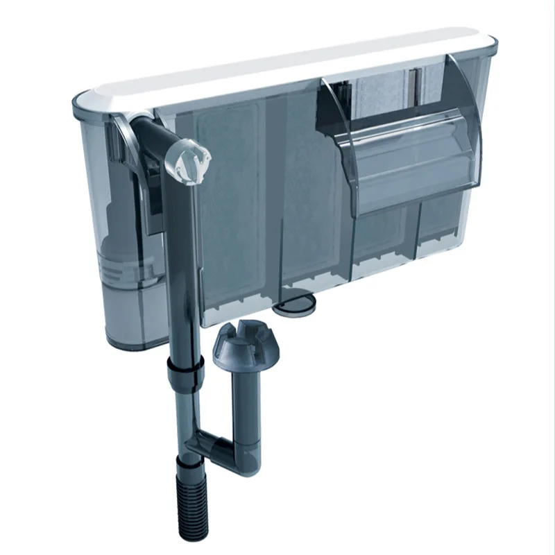 Aquarium Waterfall Filter External Filter Hang On Glass Fish Tank