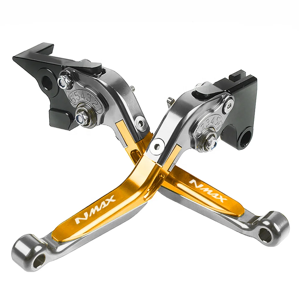 For YAMAHA NMAX 155 NMAX155 NMAX 125 NMAX 150 N-MAX 125 155 Scooter Accessories Folding Extendable Left Right Brake Levers