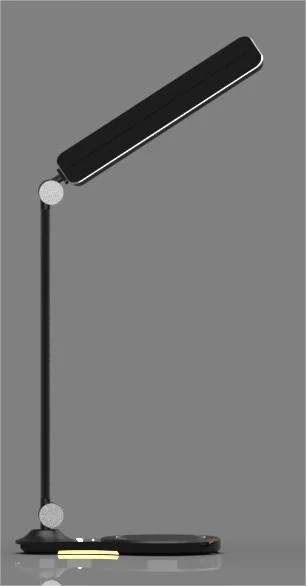 QI Wireless Charger LED Desk Lamp USB Charging Dimmable Eye-friendly Table Lamp With 3 Modes Touch Control Reading Lamp Night