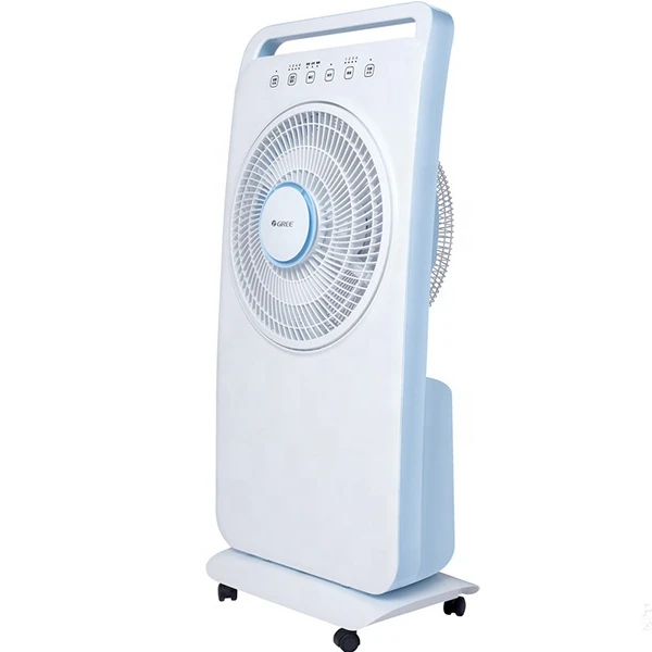 Spray remote control standing fan