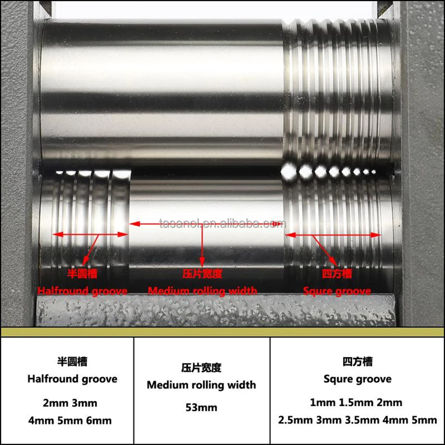 New Arrivals Jewelry Tools Equipment Jewelry Rolling Mill Machine Rolling Mill Machine Jewelry Roller Combination Rolling Mill