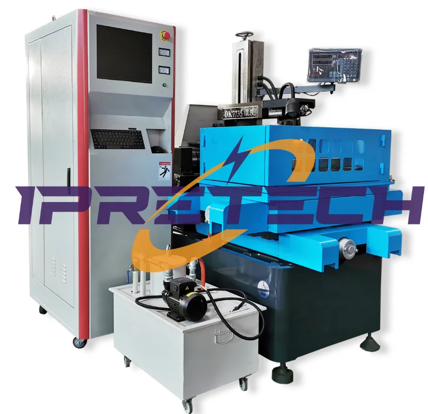 attractive Factory Supply cnc Wire EDM Machine DK77120 cnc edm erosion machine max machine