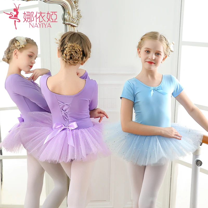 Wholesale Custom Teen Girls Children Training Dance Wear DHL Baby OEM Customized Spandex Adult Logo Style Time Tees Lead Fabric