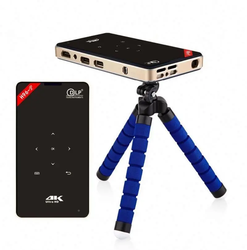  Мини карманный проектор H96-P DLP android USB TF