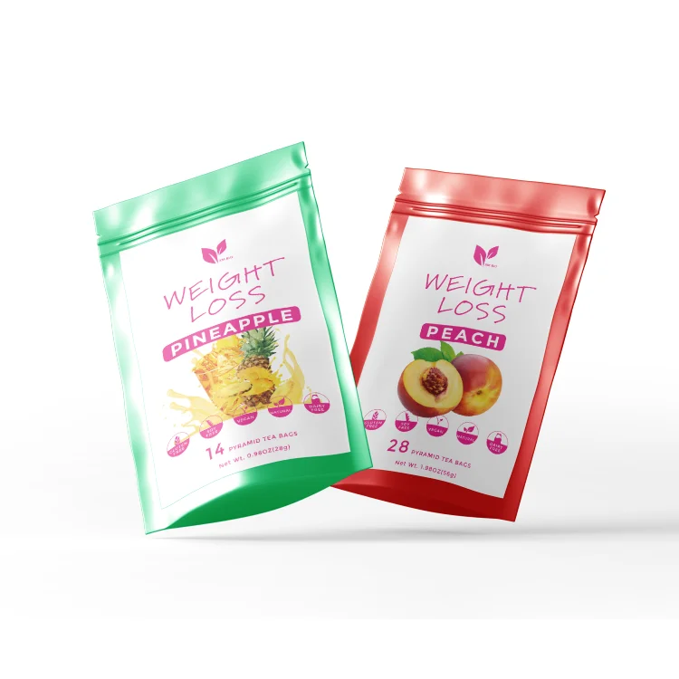 Private Label slim tea flat tummy  Organic Nature Herbal 14 28 Days Detox Flat Weight loss slim tea