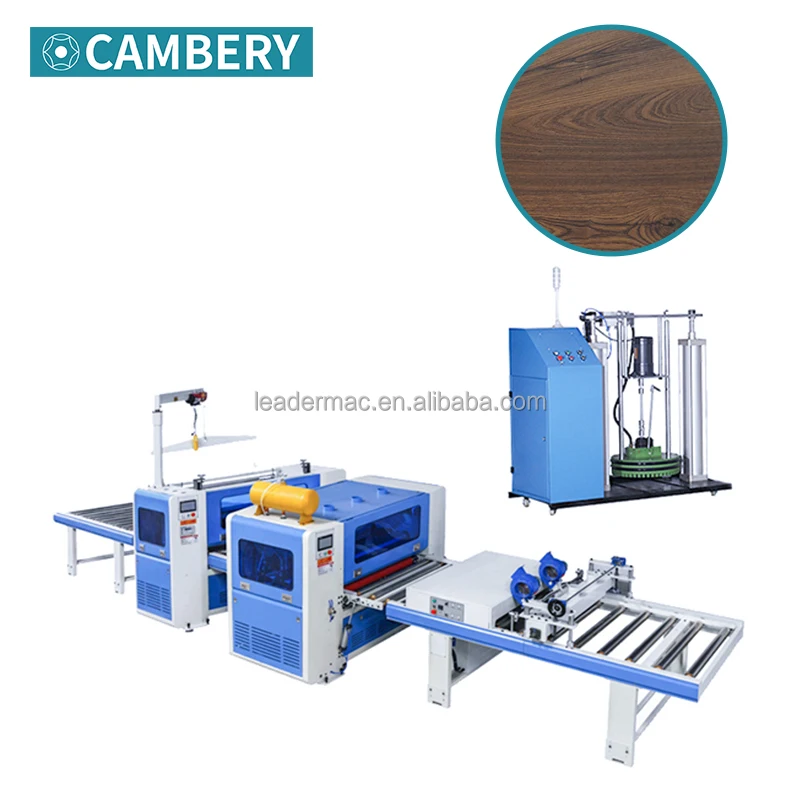 China Manufacturer Supply Laminating Machine PUR Laminating Line for wood door