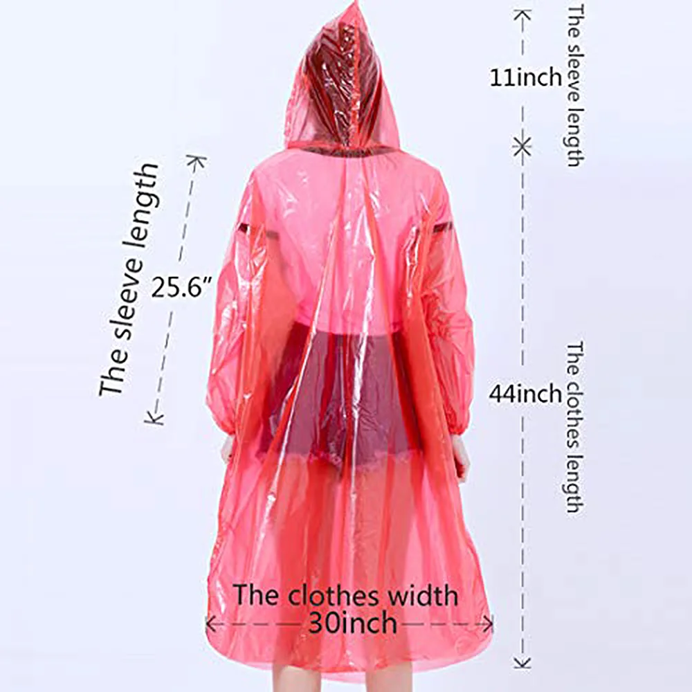 Custom Waterproof Fabric Best High Visibility Rain Gear Womens Rain Coat RAINWEAR Raincoats Disposable Rainwear for Adults PE